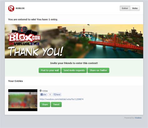 woobox video contest.